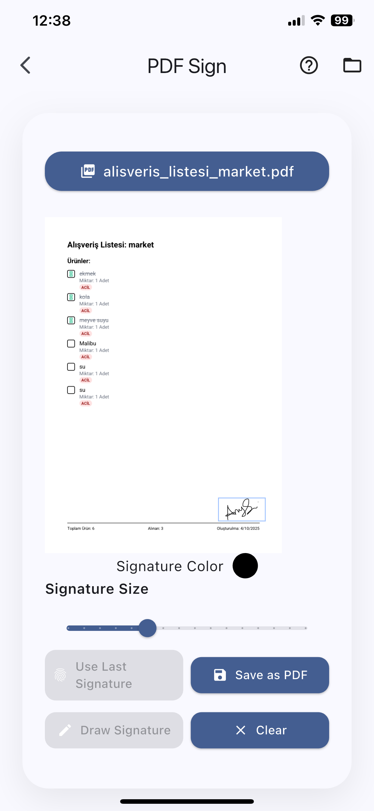 Secure E-Signature